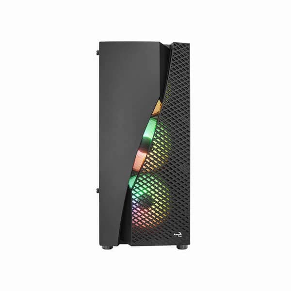 AEROCOOL Wave RGB ATX Mid Tower Cabinet (Black)