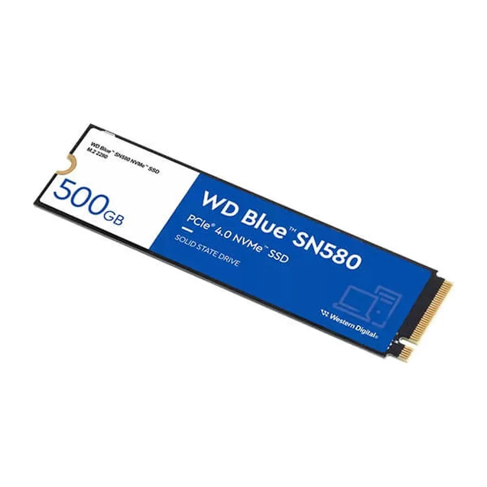 WESTERN DIGITAL Blue SN580 500GB M.2 Gen 4 NVMe Gen4 Internal SSD
