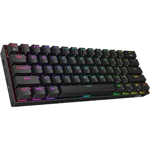 REDRAGON K530 Pro Draconic 60% Mechanical Wireless Gaming Keyboard ( Black ) ( Red Switch )