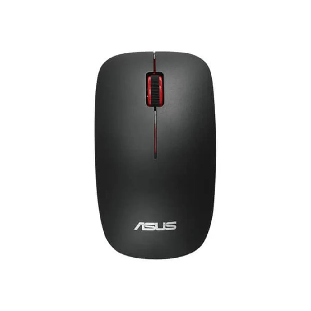 ASUS WT300 Wireless Ambidextrous Mouse ( WT300-BLACK-RED ) ( 1600DPI / 3 Macro Buttons ) ( Black )