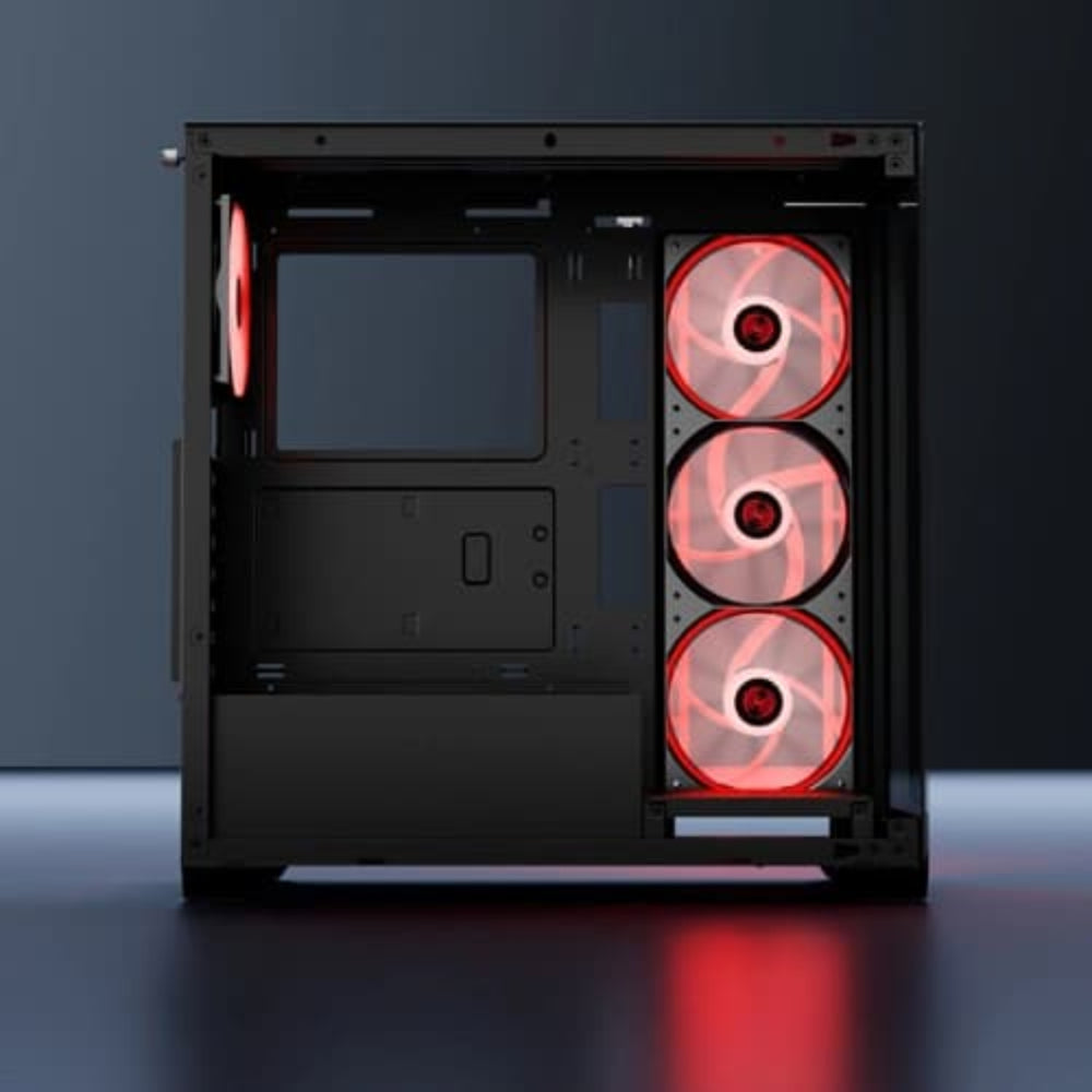 DAWG X 520 ARGB ATX Mid Tower Cabinet (Black)
