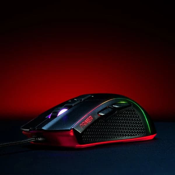 ADATA XPG Primer Wired Ambidextrous RGB Gaming Mouse ( XPG-PRIMER ) (12000 DPI / 6 Macro button) (Black)