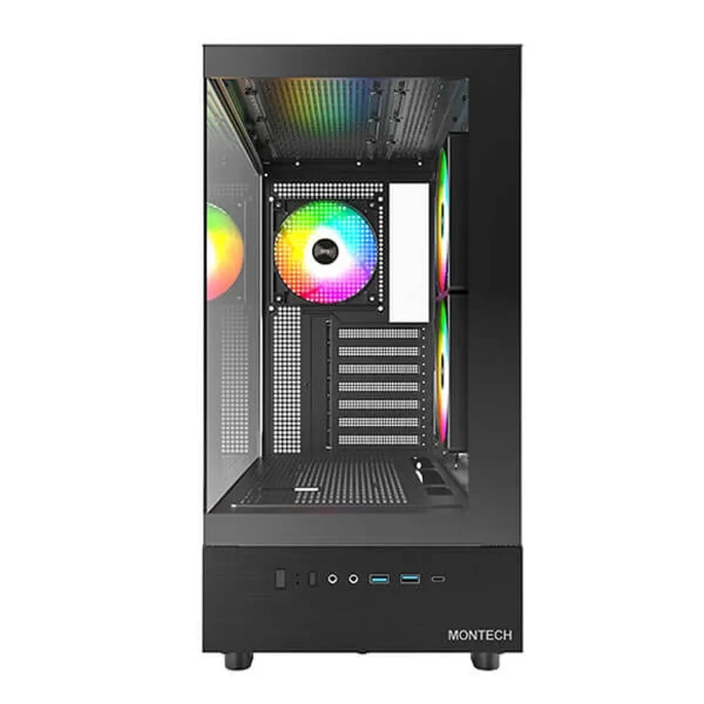 MONTECH XR ATX Mid Tower Cabinet (Black)