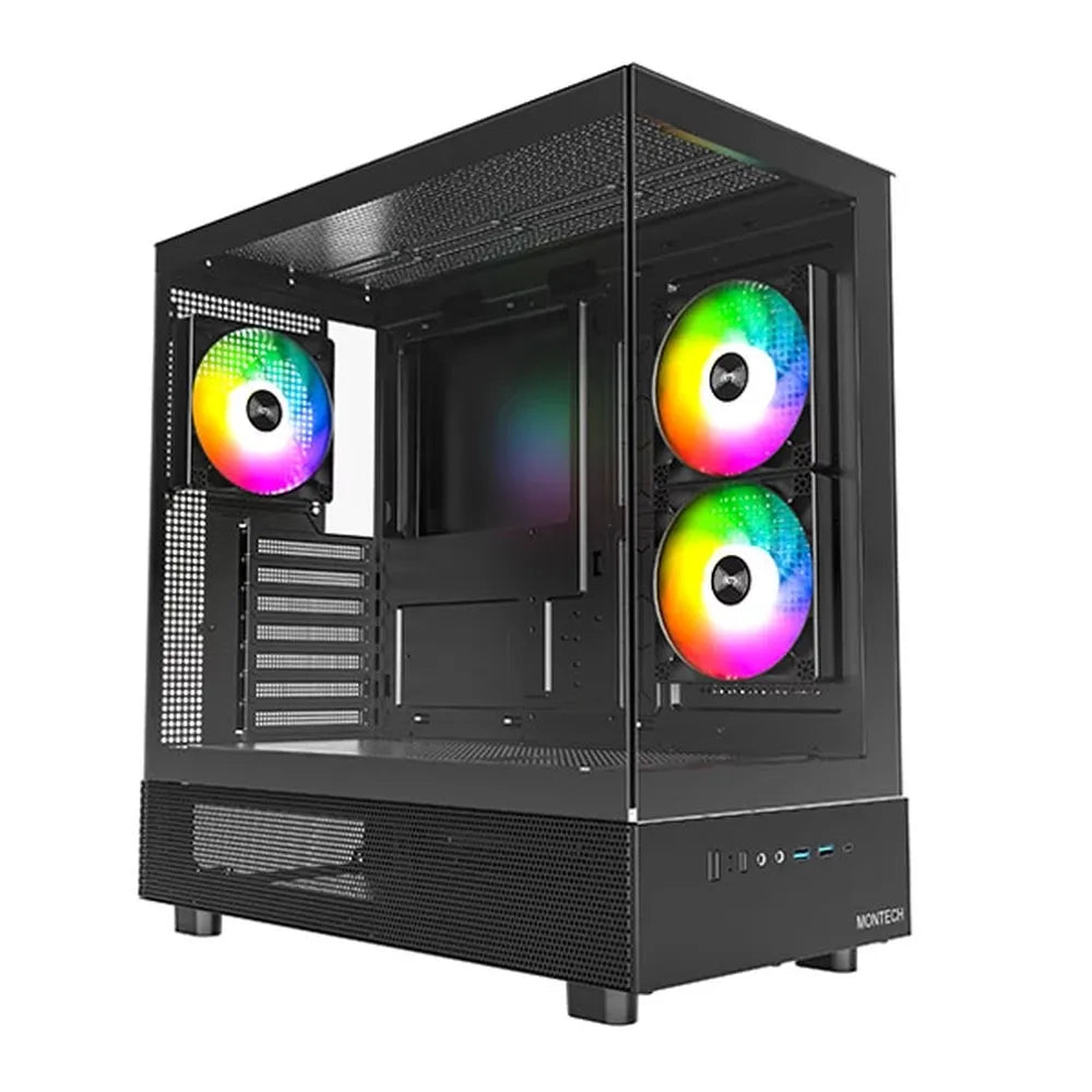 MONTECH XR ATX Mid Tower Cabinet (Black)