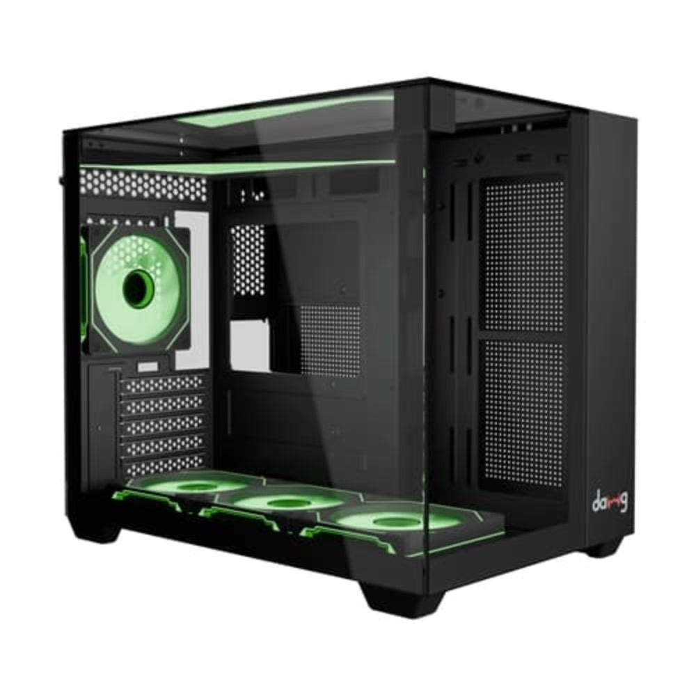 DAWG Y 740 ARGB MATX Mini Tower Cabinet ( Black )