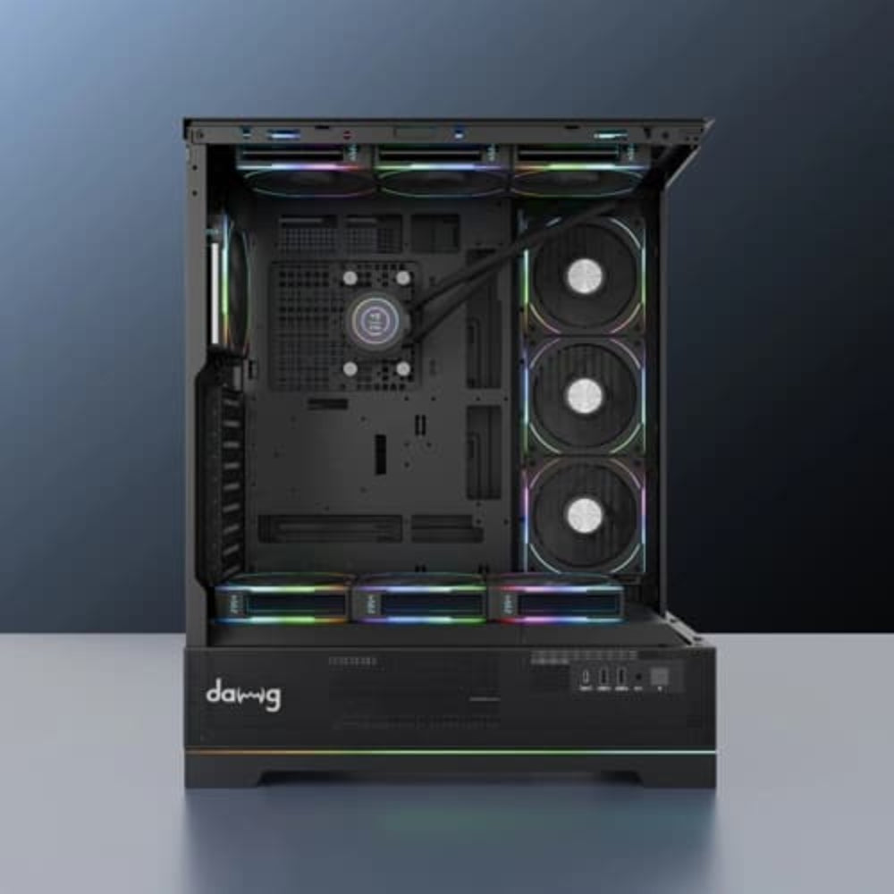 DAWG Y 990 ARGB EATX Mid Tower Cabinet (Black)