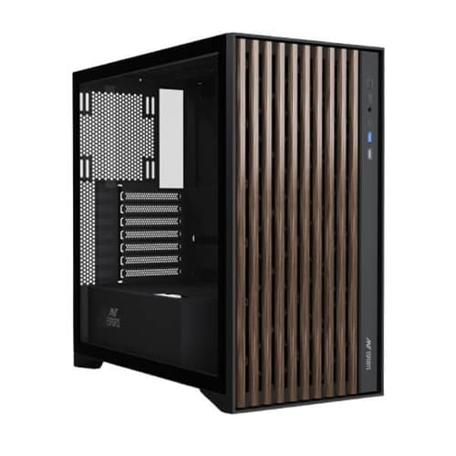 ANT ESPORTS Zen Wood C3 ATX Mid Tower Cabinet ( Black )
