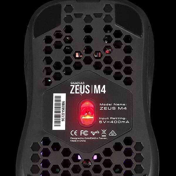 GAMDIAS ZEUS M4 RGB Wired Mouse And NYX E1 Mousepad Combo
