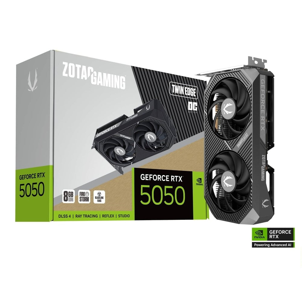 ZOTAC GAMING GeForce RTX 5050 Twin Edge OC 8GB Nvidia Graphic Card