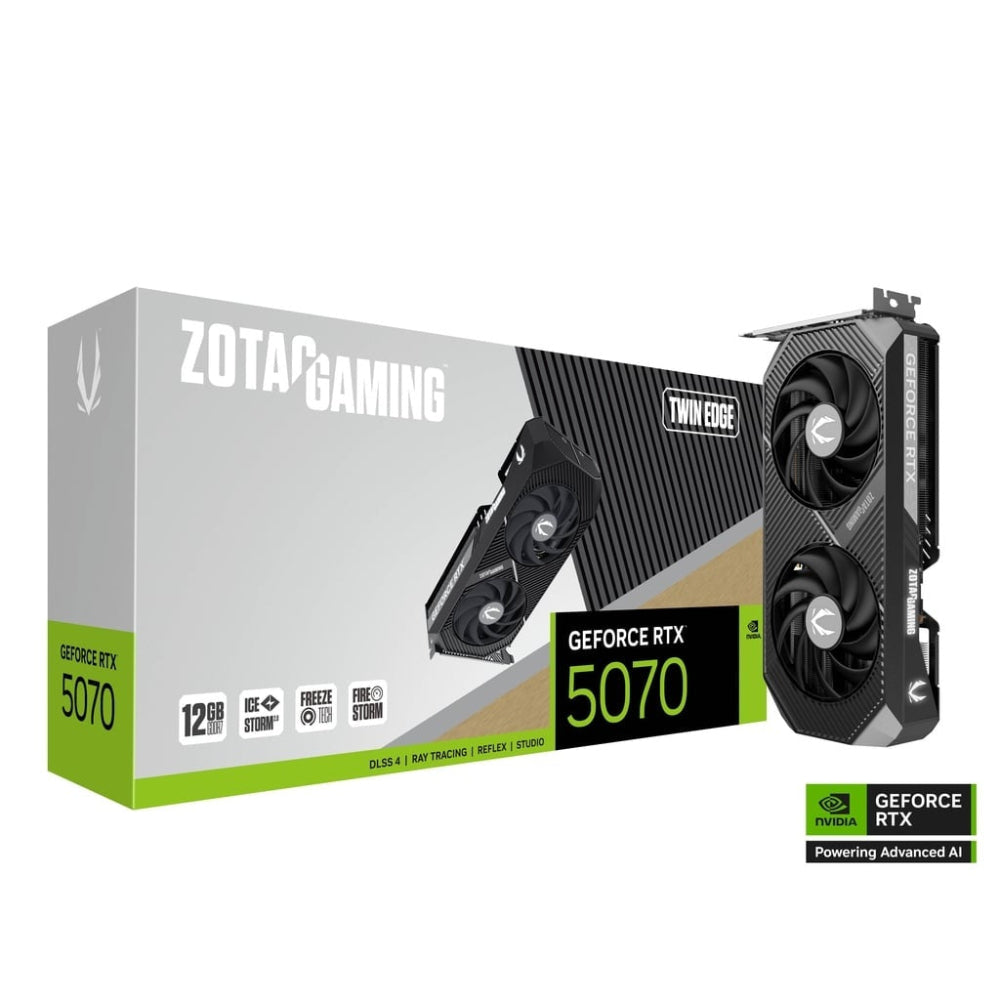 ZOTAC GAMING GeForce RTX 5070 Twin Edge 12GB Nvidia Graphic Card