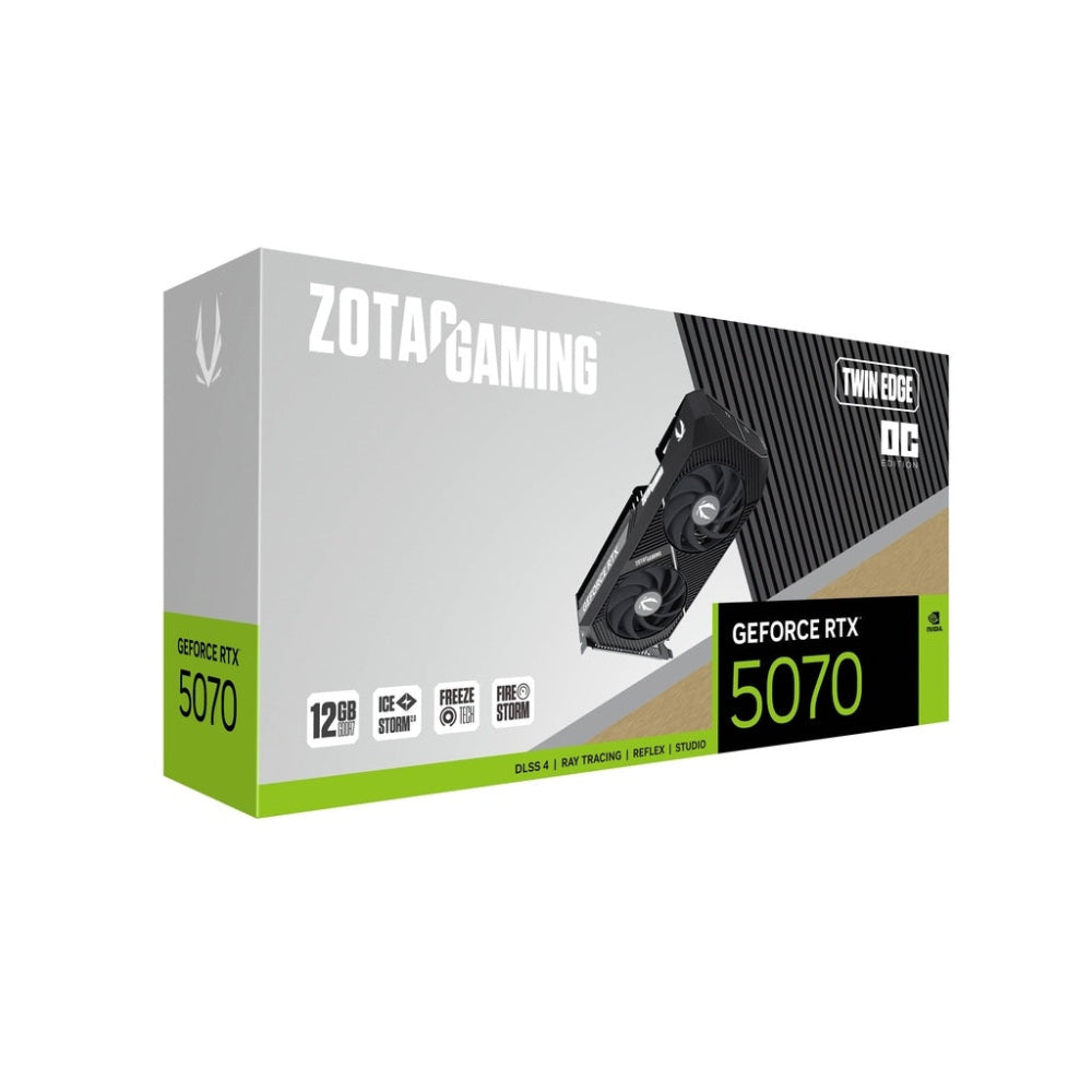 ZOTAC GAMING GeForce RTX 5070 Twin Edge OC 12GB Nvidia Graphic Card
