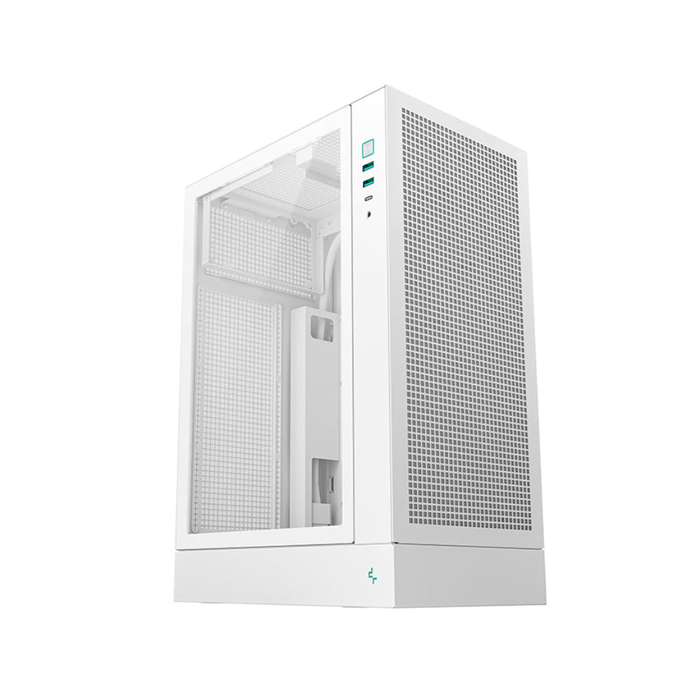 DEEPCOOL CH170 Plus MATX Mid Tower Cabinet ( White )