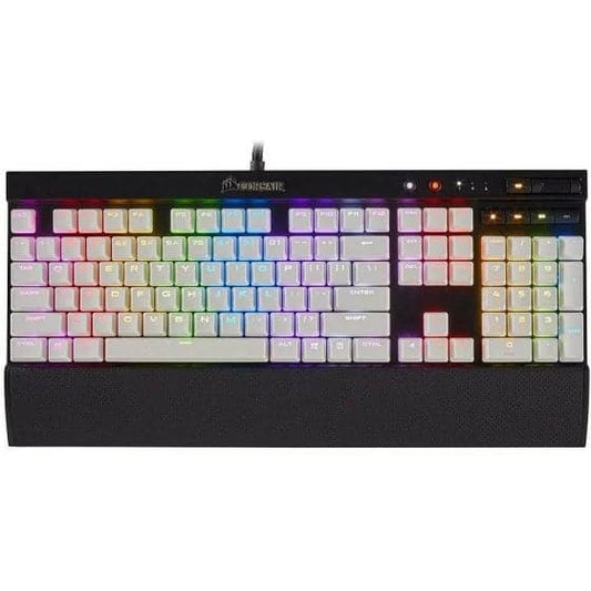 CORSAIR Gaming PBT Double shot Keycaps Full 104/105-Keyset ( White )