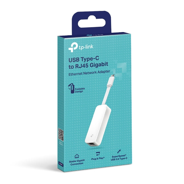 TPLink UE300C USB Type-C to RJ45 Gigabit Ethernet Network Adapter