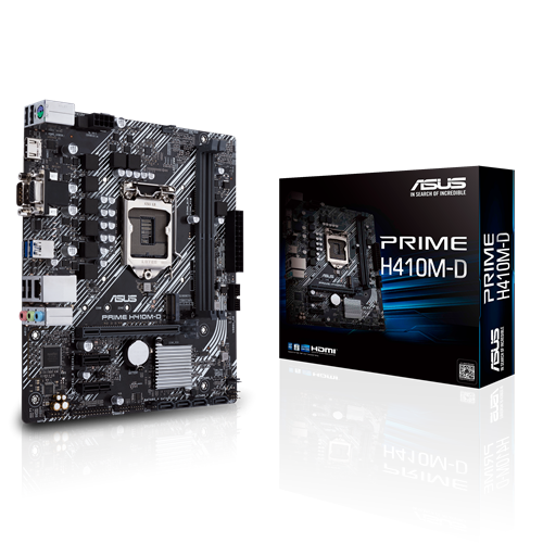 ASUS Prime H410M-D DDR4 Intel Motherboard