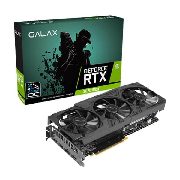 GALAX GeForce RTX 2070 Super EX Gamer Black Edition (1-Click OC) 8GB Nvidia Graphic Card