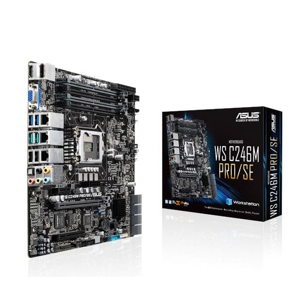 ASUS WS C246M Pro/SE DDR4 Intel Motherboard