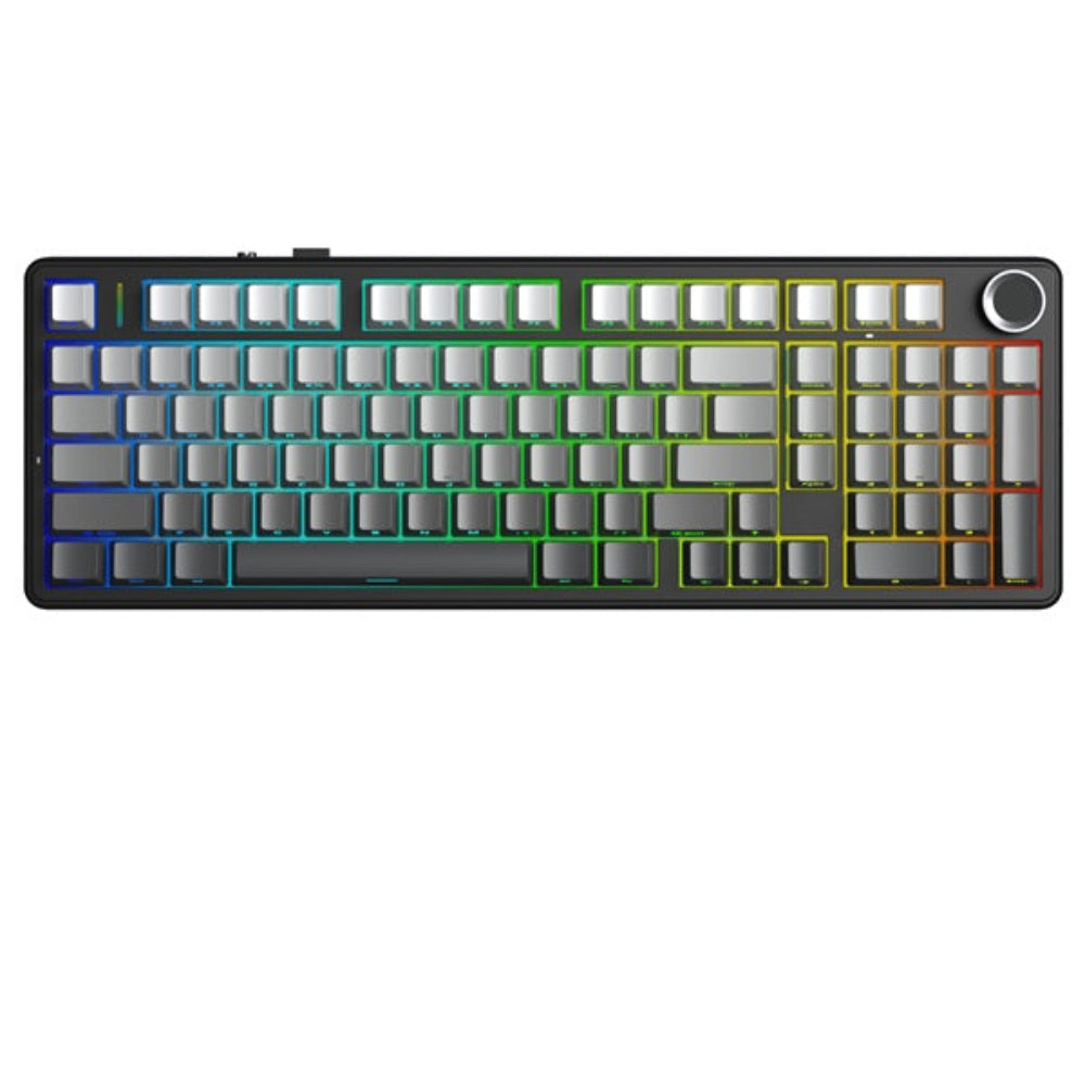 AULA F99 Pro 96% RGB Wireless Mechanical Gaming Keyboard ( Nimbus Switch ) ( Engraved Gradient Gray )( F99ProGrN )