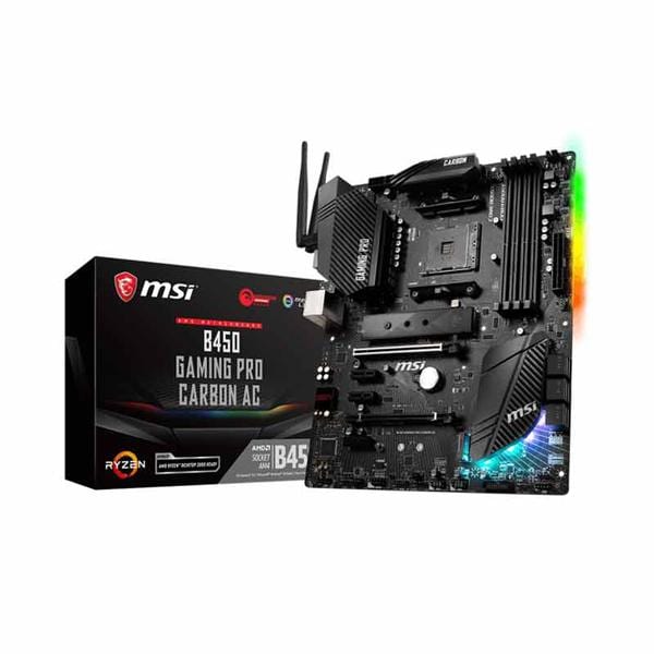 MSI B450 Gaming Pro Carbon AC Wifi DDR4 AMD Motherboard
