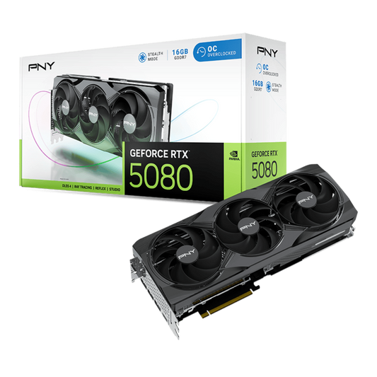 PNY GeForce RTX 5080 OC 16GB Nvidia Graphic Card