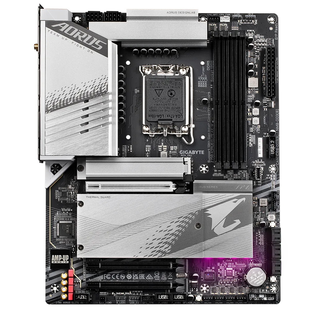 GIGABYTE Z790 AORUS ELITE AX-W DDR5 Intel Motherboard