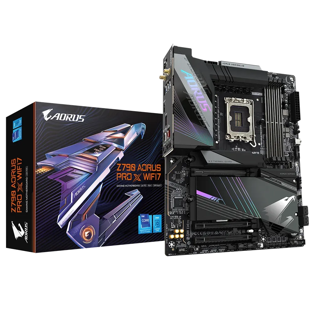 GIGABYTE Z790 Aorus Pro X WIFI7 DDR5 Intel Motherboard