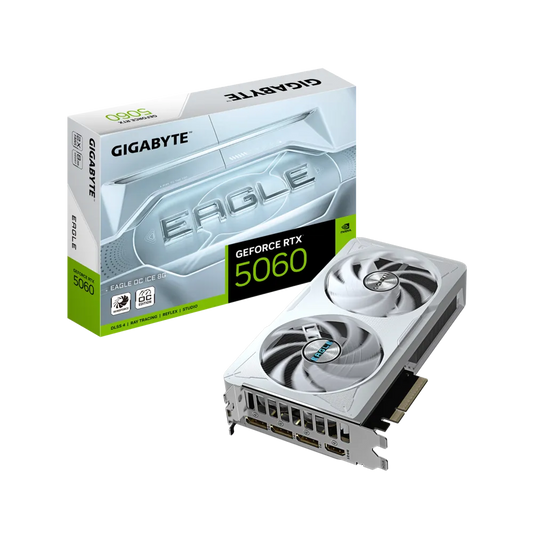 GIGABYTE GeForce RTX 5060 Eagle OC ICE 8GB NVIDIA Graphic Card