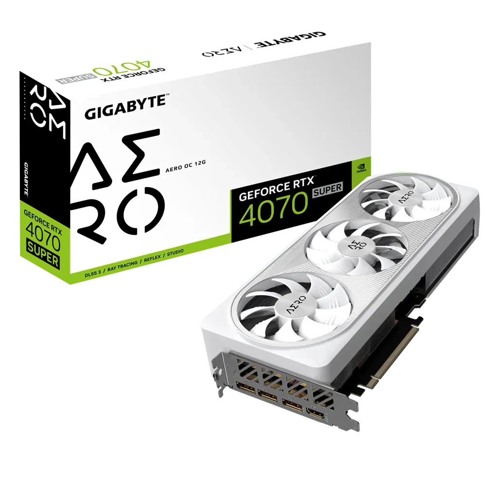 GIGABYTE GeForce RTX 4070 Super Aero OC 12GB Nvidia Graphic Card