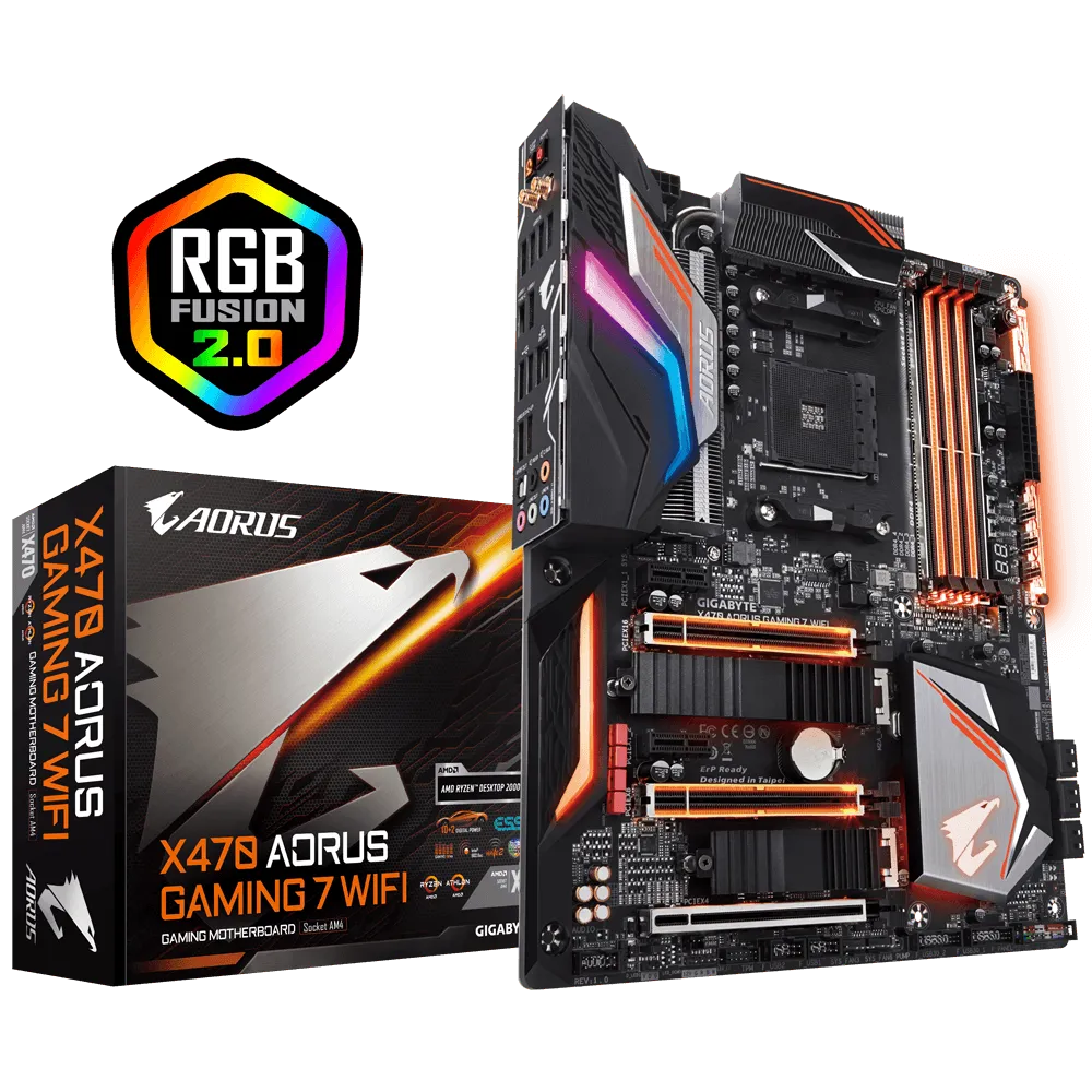 GIGABYTE X470 Aorus Gaming 7 Wifi DDR4 AMD Motherboard