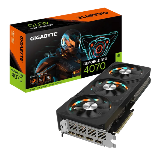 GIGABYTE GeForce RTX 4070 Gaming OC V2 12GB NVIDIA Graphic Card