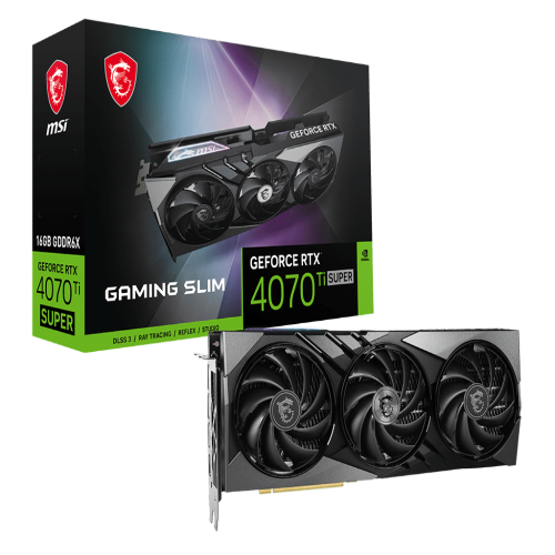 MSI GeForce RTX 4070 Ti Super Gaming Slim 16GB Nvidia Graphic Card