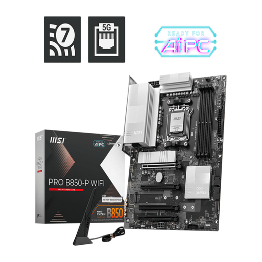 MSI Pro B850-P Wifi DDR5 AMD Motherboard