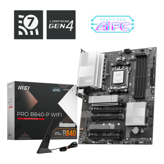 MSI Pro B840-P Wifi DDR5 AMD Motherboard