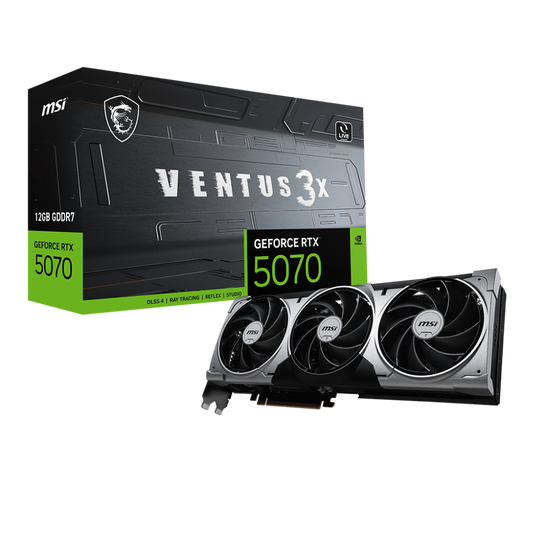 MSI GeForce RTX 5070 Ventus 3X 12GB Nvidia Graphic Card
