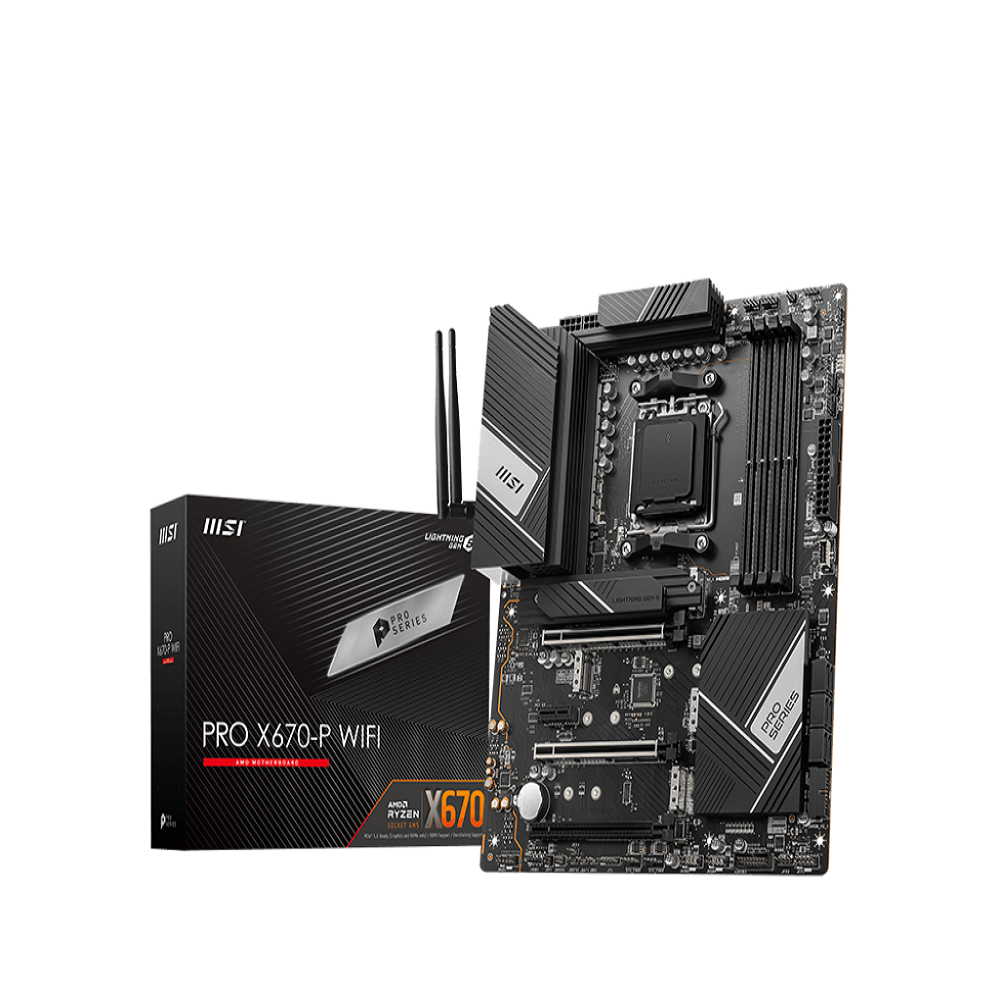 MSI Pro X670-P WIFI DDR5 AMD Motherboard
