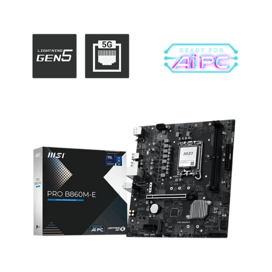 MSI Pro B860M-E DDR5 Intel Motherboard