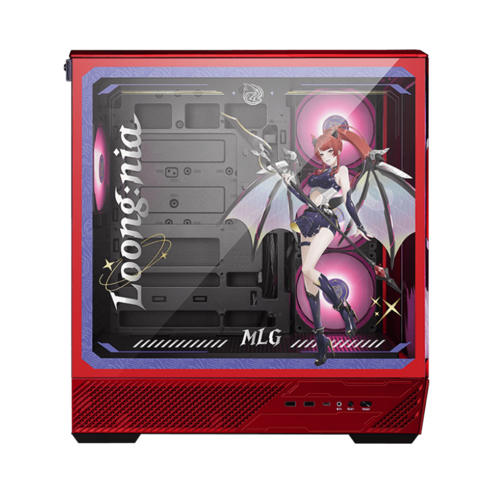 MSI Pano 130R ARGB ATX Mid Tower Cabinet ( Red )