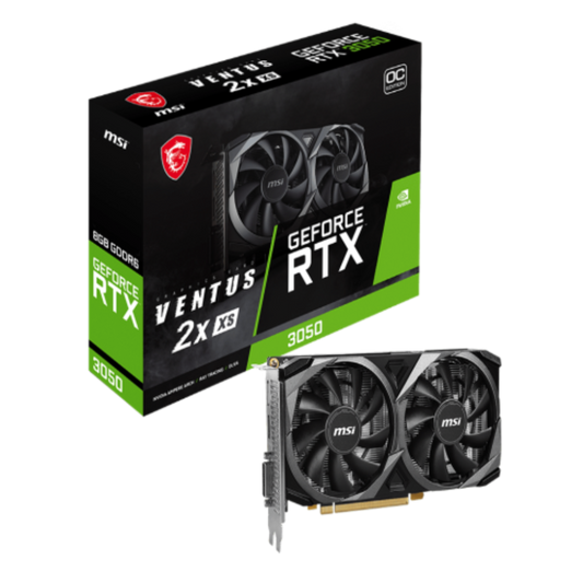 MSI GeForce RTX 3050 Ventus 2X XS OC 8GB Nvidia Graphic Card