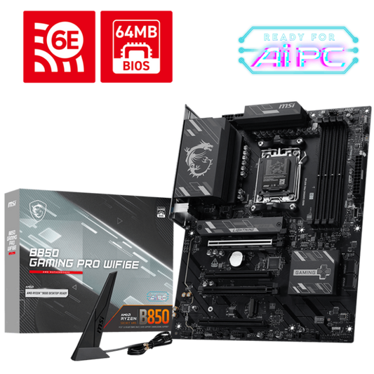 MSI B850 Gaming Pro Wifi6E DDR5 AMD Motherboard