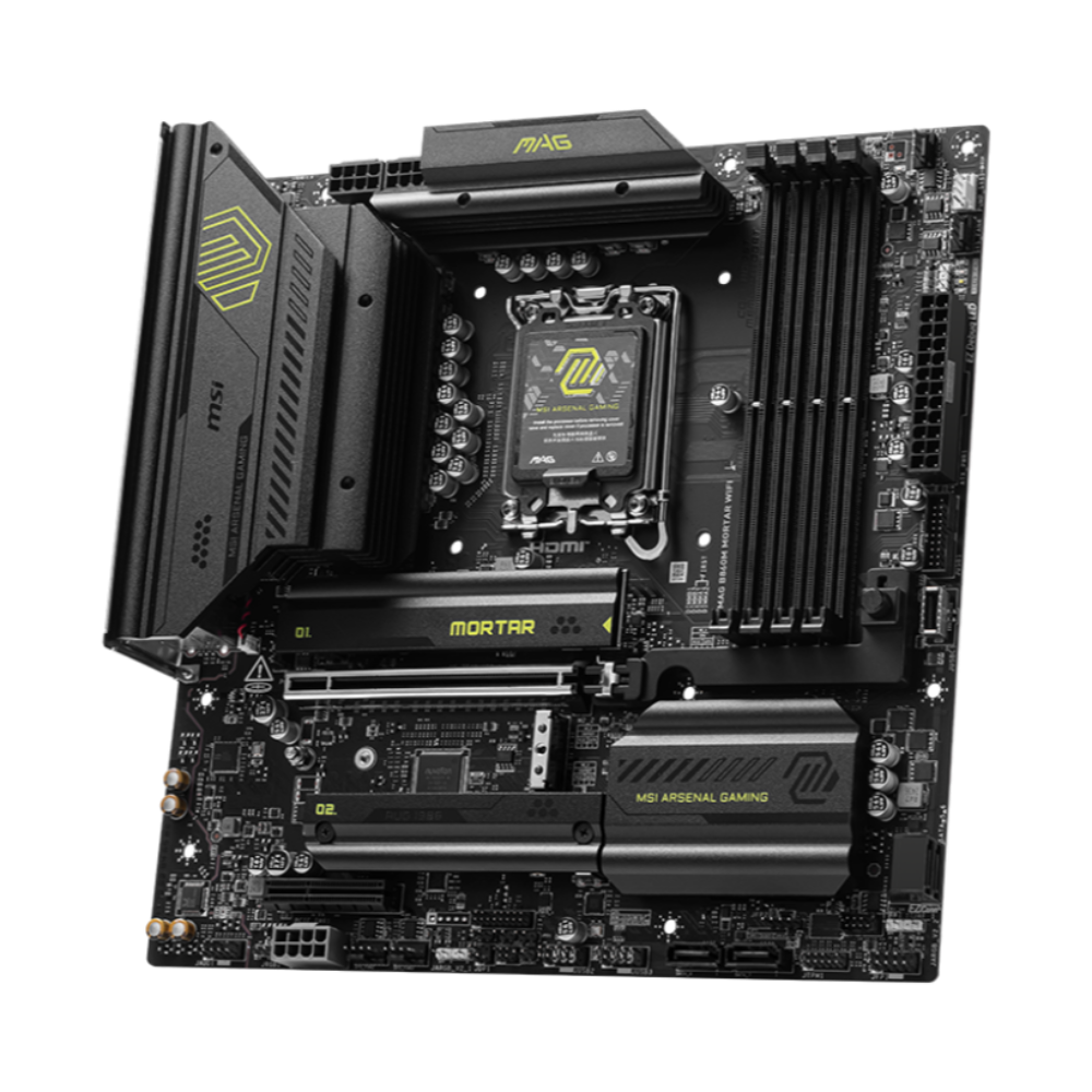 MSI MAG B860M Mortar Wifi DDR5 Intel Motherboard