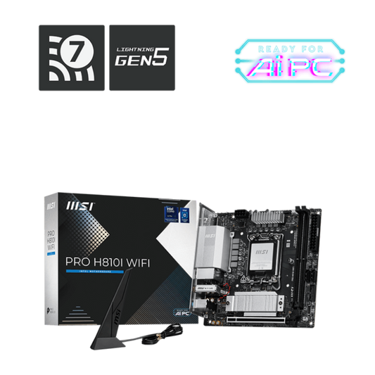 MSI Pro H810I Wifi7 DDR5 Intel Motherboard