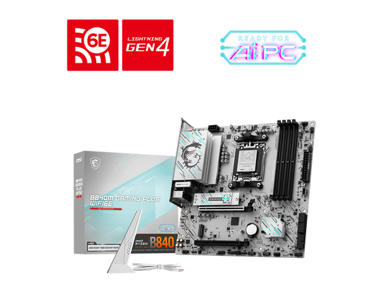 MSI B840M Gaming Wifi6e DDR5 AMD Motherboard