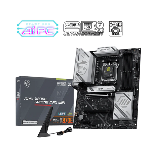 MSI MAG X870E Gaming Max Wifi7 DDR5 AMD Motherboard