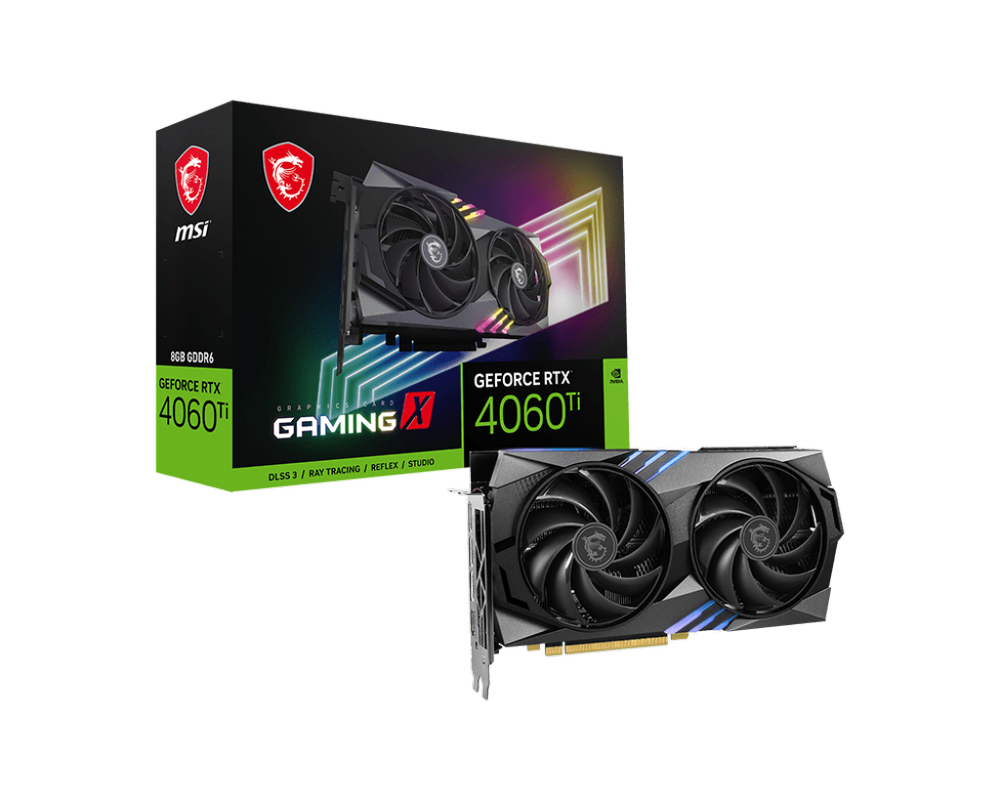 MSI GeForce RTX 4060 Ti OC 8GB Nvidia Graphic Card