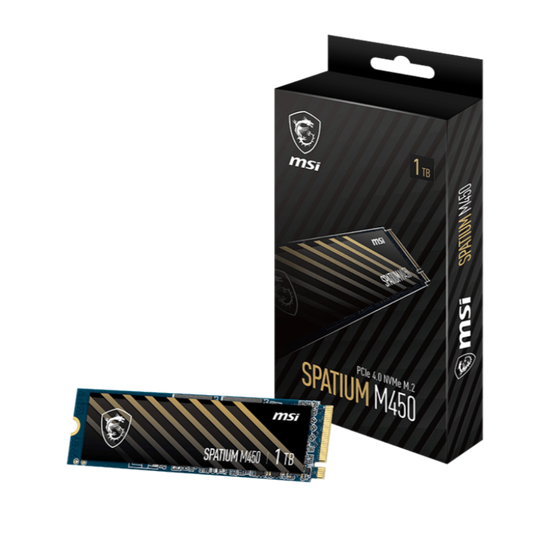 MSI Spatium M450 1TB M.2 NVME Gen4 Solid State Drive ( SSD )
