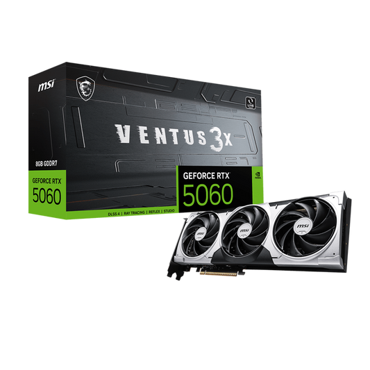 MSI GeForce RTX 5060 Ventus 3X 8GB Nvidia Graphic Card