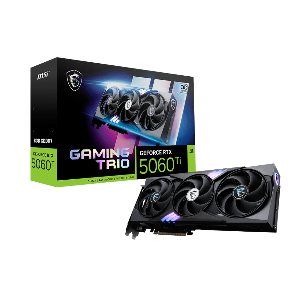 MSI GeForce RTX 5060 Ti Gaming Trio OC 8GB Nvidia Graphic Card