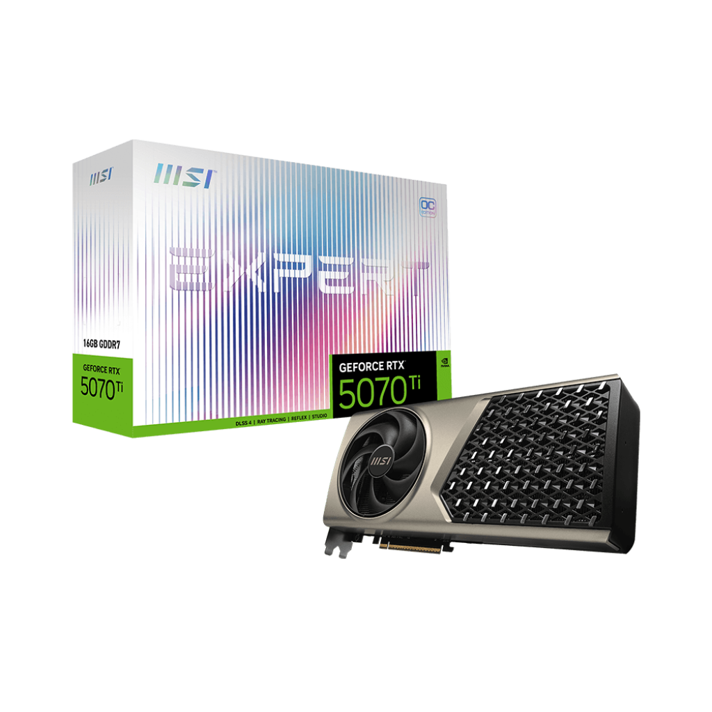 MSI GeForce RTX 5070 TI Expert OC 16GB Nvidia Graphic Card