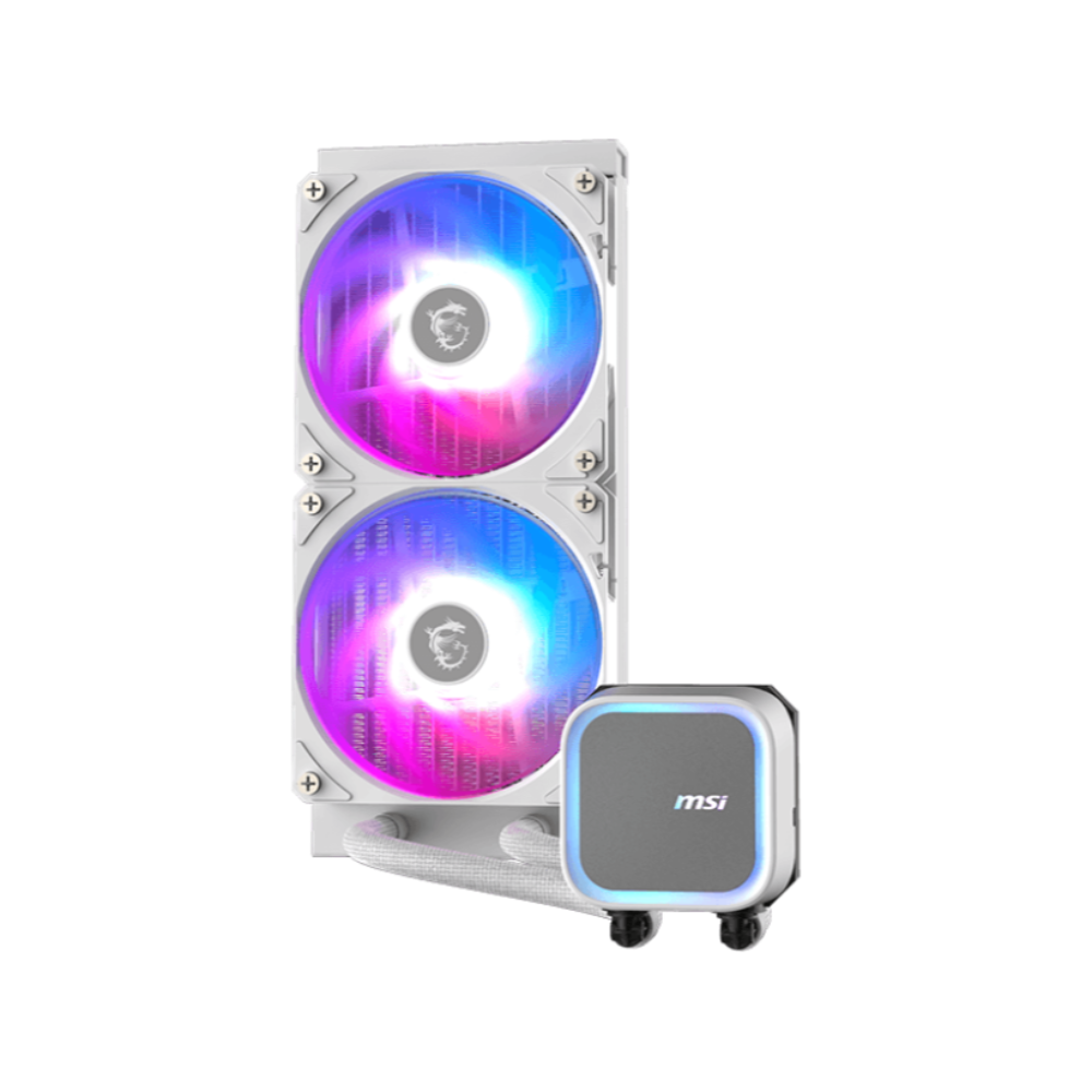 MSI MAG Coreliquid A13 ARGB 240mm CPU Liquid Cooler ( White )