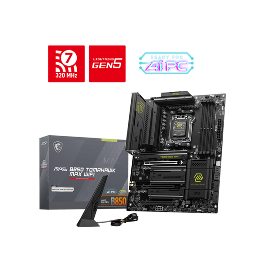 MSI MAG B850 Tomahawk Max Wifi DDR5 AMD Motherboard